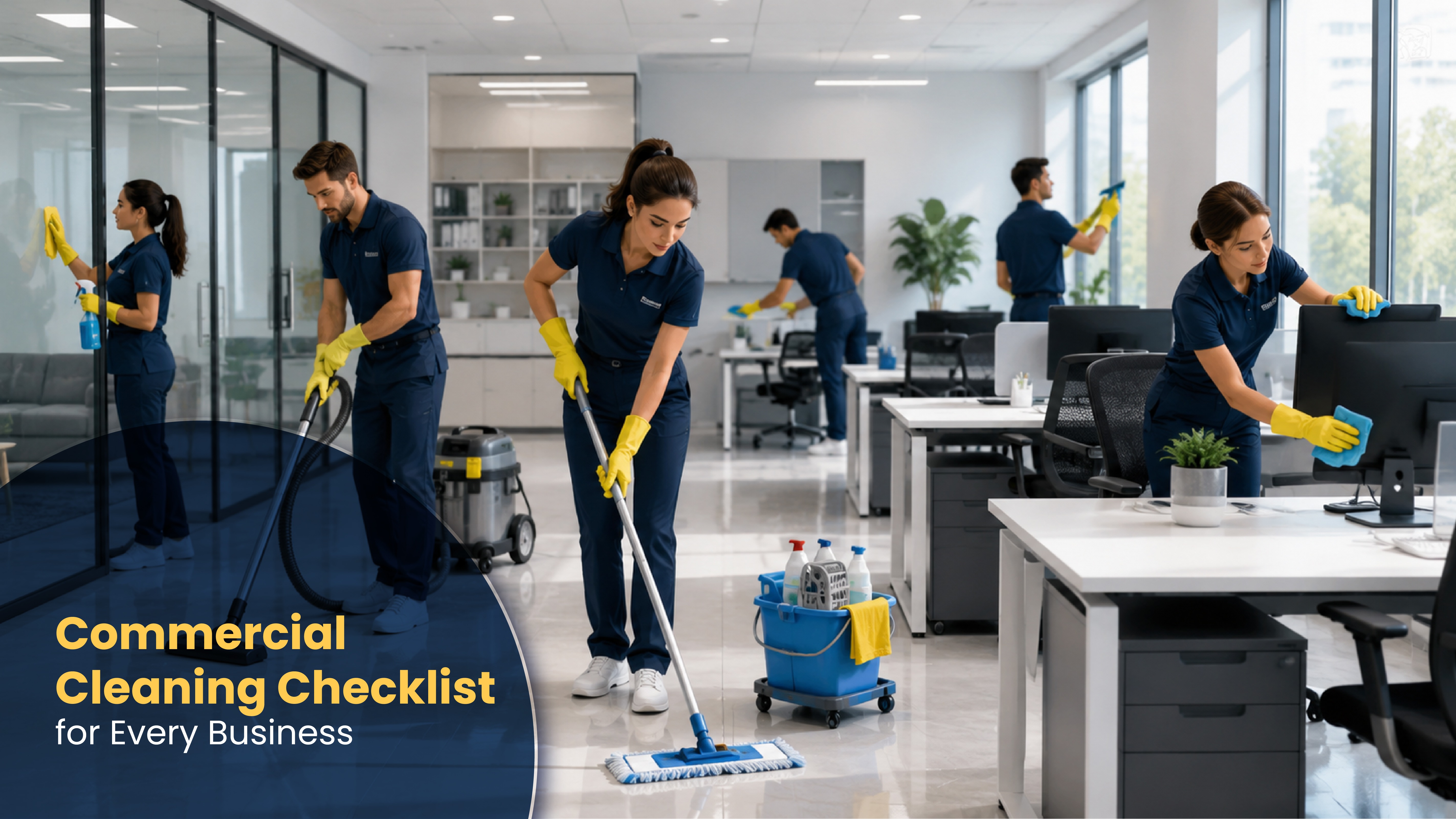 Commercial Cleaning Checklist for Every Business