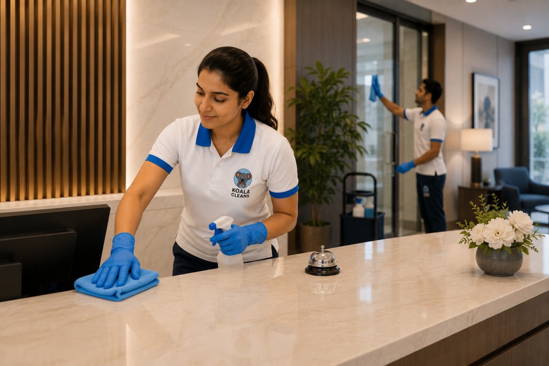 Reception Area Cleaning Service in London