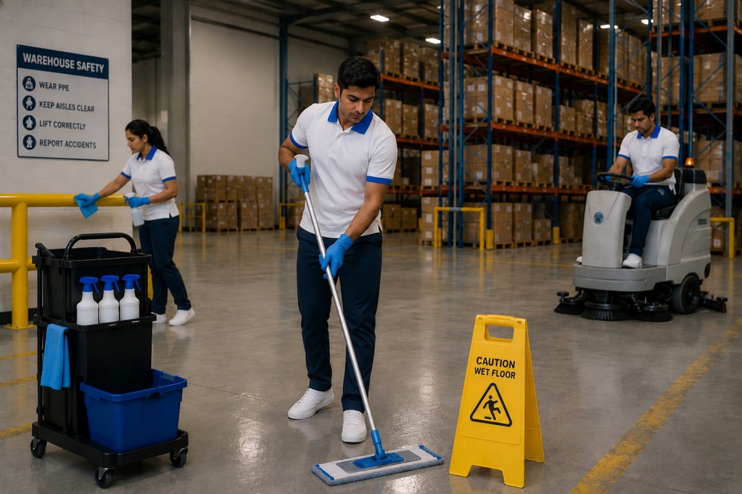 Warehouse Floors Cleaning service in london
