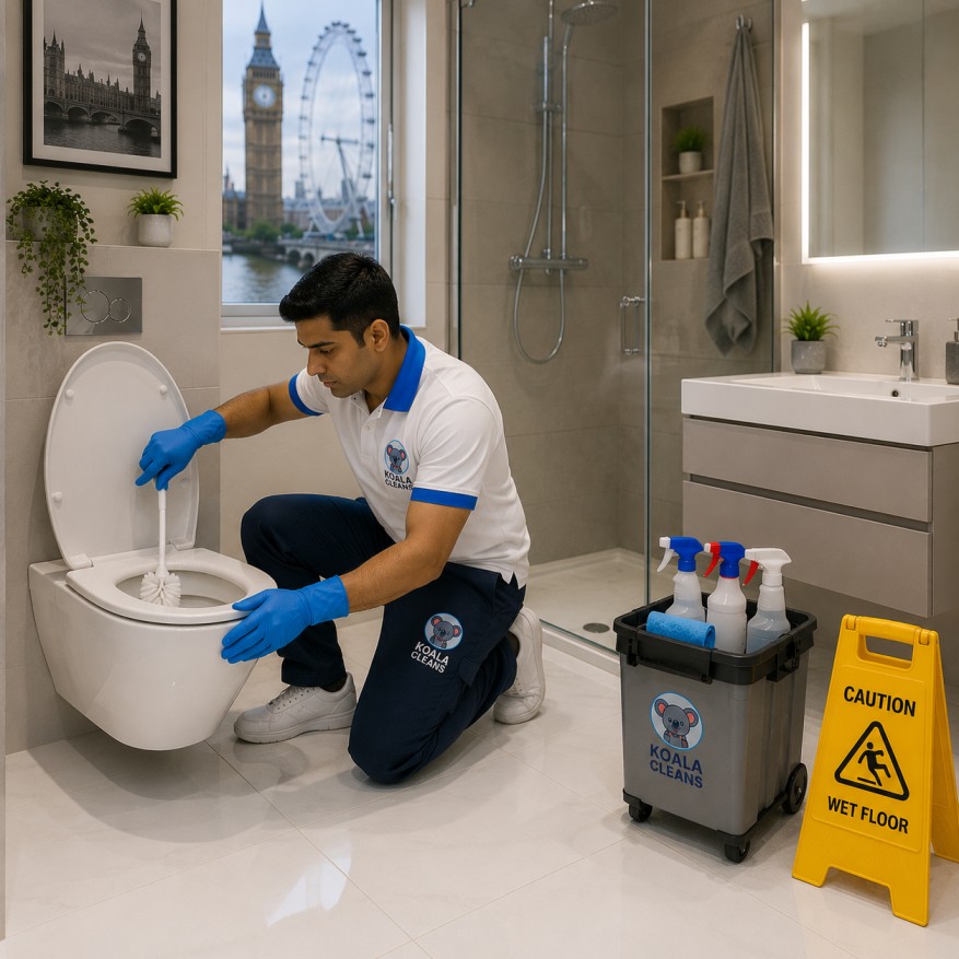 bathroom cleaning in london